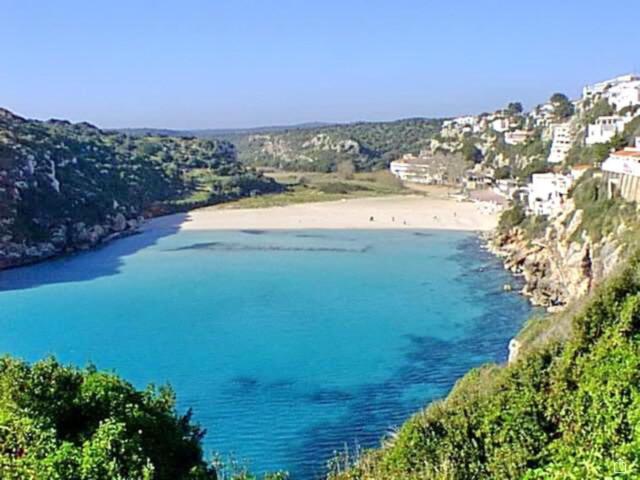 Appartamento Siestamar Cala En Porter  Esterno foto